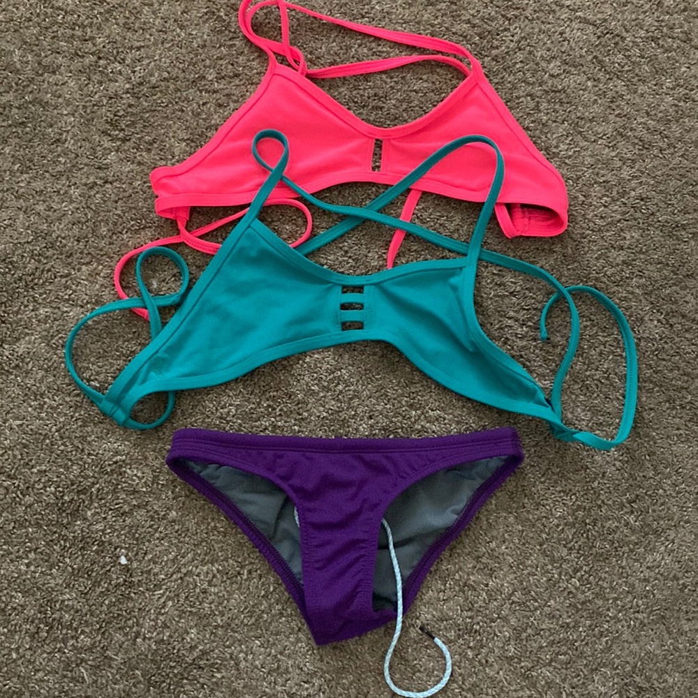 Jolyn Vent and Tomcat Bikini, Europe bottoms all size Small